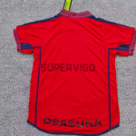 Camiseta Osasuna Primera Equipación Retro 2000/02 Rojo