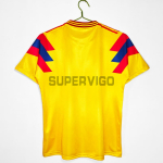 Camiseta Colombia Primera Equipación Retro 1990 Amarillo