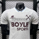 Camiseta West Ham United Segunda Equipación 2026/2027 Blanco (EDICIÓN JUGADOR)