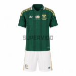 Camiseta Sudáfrica Segunda Equipación Mundial 2026 Verde Niño Kit