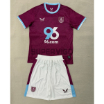 Camiseta Burnley FC Primera Equipación 2025/2026 Borgoña