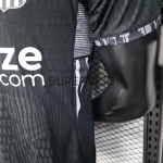 Camiseta Santos FC 2025/2026 Edición Especial Negro con Publicitario (EDICIÓN JUGADOR)
