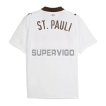 Camiseta FC St. Pauli Segunda Equipación 2025/2026 Blanco