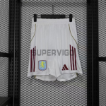 Pantalón Corto Aston Villa Primera Equipación 2025/2026 Blanco (EDICIÓN JUGADOR)