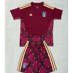 Camiseta de Portero Italia Primera Equipación Mundial 2026 Alazana Niño Kit