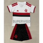 Camiseta Flamengo Segunda Equipación 2026/2027 Blanco Niño Kit