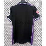 Camiseta Real Valladolid Segunda Equipación 2025/2026 Morado/Negro con Parche La Liga