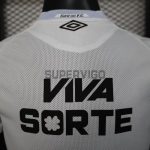 Camiseta Santos FC Primera Equipación 2025/2026 Blanco con Publicitario (EDICIÓN JUGADOR)