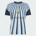 Camiseta Argentina 2026 Pre-Match Azul/Blanco