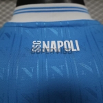 Camiseta Napoli Primera Equipación 2025/2026 Azul (EDICIÓN JUGADOR)