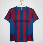 Camiseta Barcelona Primera Equipación Retro 2005/06 Rojo/Azul