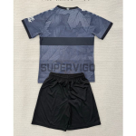 Camiseta VfB Stuttgart Tercera Equipación 2025/2026 Gris/Negro Niño Kit