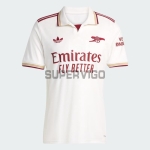 Camiseta Arsenal Tercera Equipación 2025/2026 Blanco