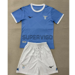 Camiseta Lazio Primera Equipación 2025/2026 Azul Niño Kit