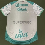 Camiseta Santos Laguna Segunda Equipación 2025/2026 Blanco/Verde (EDICIÓN JUGADOR)