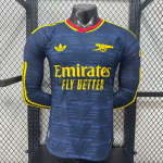Camiseta Arsenal Segunda Equipación 2026/2027 ML Azul Marino (EDICIÓN JUGADOR)