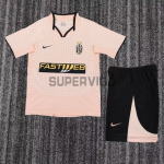 Camiseta Juventus Segunda Equipación Retro 2003/04 Rosa Niño Kit