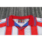Camiseta Atletico de Madrid Segunda Equipación Retro 1996/1997 Rojo/Blanco Niño Kit