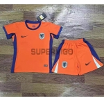 Camiseta Holanda Primera Equipación 2024 Niño Kit
