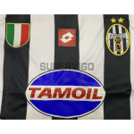Camiseta Juventus Primera Equipación Retro 2002/03 Blanco/Negro