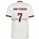 Camiseta OHH FERRAN 7 España Segunda Equipación Mundial 2026 Blanco 2 Estrellas