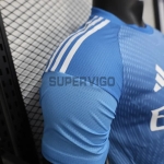 Camiseta de Portero Real Madrid 2025/2026 Azul (EDICIÓN JUGADOR)