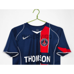 Camiseta PSG Primera Equipación Retro 2004/05 Azul/Rojo