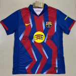 Camiseta Barcelona Cuarta Equipación 2025/2026 Azul/Rojo