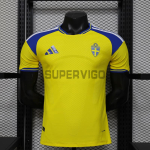 Camiseta Suecia Primera Equipación Mundial 2026 Amarillo (EDICIÓN JUGADOR)