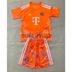 Camiseta de Portero Bayern Múnich 2026/2027 Naranja Niño Kit