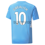 GREALISH 10 Manchester City Soccer Jersey Home 2021/2022