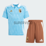 Camiseta Bélgica Segunda Equipación 2024 Niño Kit