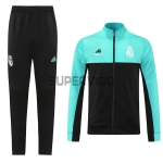 Chandal Real Madrid 2021/2022 Cuello Alto Negro/Verde