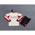 Camiseta Liverpool Segunda Equipación 2025/2026 ML Blanco Niño Kit