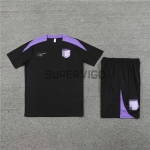 Camiseta de Entrenamiento Inglaterra 2024 Kit Negro/Morado