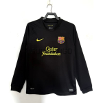Camiseta Barcelona Segunda Equipación Retro 2011/2012 ML Negro