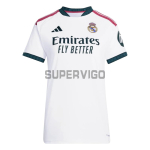 Camiseta Real Madrid Primera Equipación 2026/2027 Blanco Mujer con Parche HP