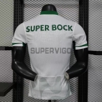 Camiseta Lisboa Segunda Equipación 2025/2026 Blanco (EDICIÓN JUGADOR)