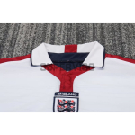 Camiseta Inglaterra Primera Equipación Retro 2004 Blanco Niño Kit