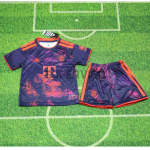 Camiseta Bayern Múnich Tercera Equipación 2026/2027 Morado Niño Kit