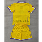 Camiseta Real Valladolid Tercera Equipación 2025/2026 Amarillo con Parche La Liga