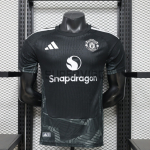 Camiseta de Portero Manchester United Primera Equipación 2026/2027 Negro (EDICIÓN JUGADOR)