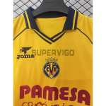 Camiseta Villarreal 2026/2027 Amarillo Versión Retro