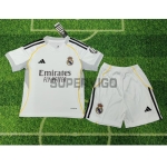 Camiseta Real Madrid Primera Equipación 2025/2026 Blanco Niño Kit