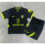 Camiseta Atlético de Madrid Segunda Equipación 2026/2027 Negro Niño Kit