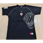 Camiseta Athletic de Bilbao Segunda Equipación Retro 2005/2008 Negro