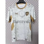 Camiseta Checa Segunda Equipación Mundial 2026 Blanco