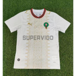 Camiseta Marruecos Segunda Equipación Mundial 2026 Blanco/Oro