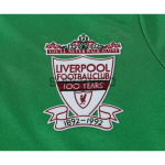 Camiseta Liverpool Segunda Equipación Retro 1992/1993 Verde Niño Kit