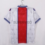 Camiseta PSG Segunda Equipación Retro 1994/95 Blanco/Rojo